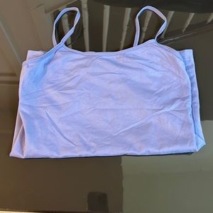 Blue camisole